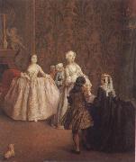 Pietro Longhi The introduction painting